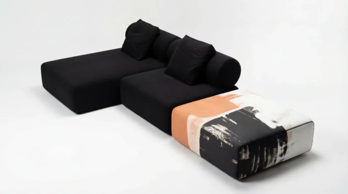 Модульний диван з авторським принтом EXOTIQ-5