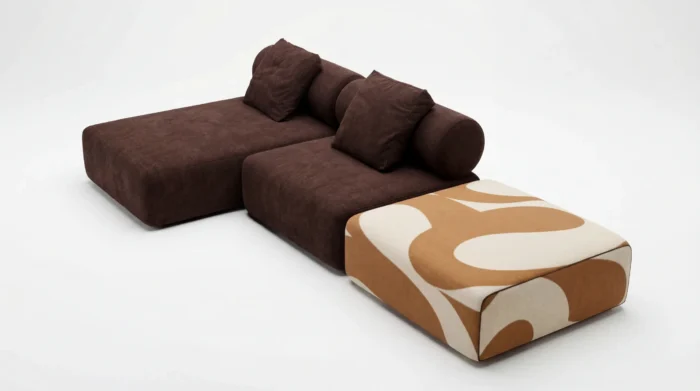 Модульний диван з авторським принтом EXOTIQ-6