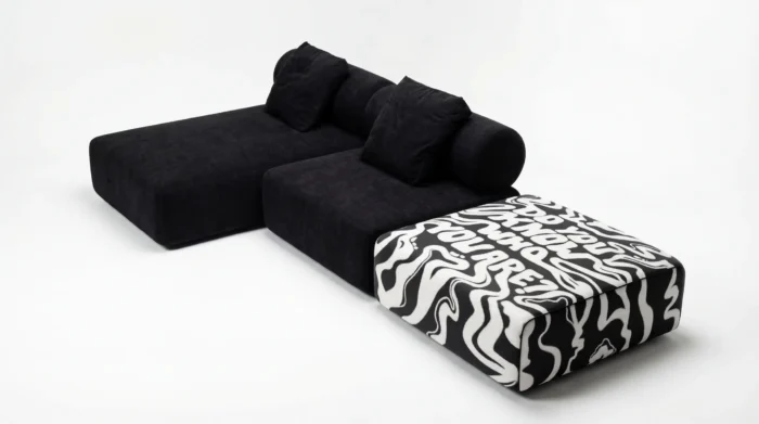 Модульний диван з авторським принтом EXOTIQ-7