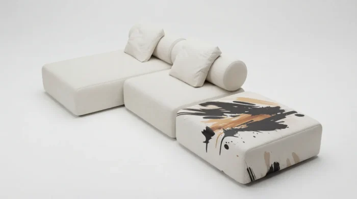 Модульний диван з авторським принтом EXOTIQ-13