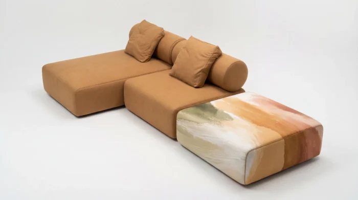 Модульний диван з авторським принтом EXOTIQ-15