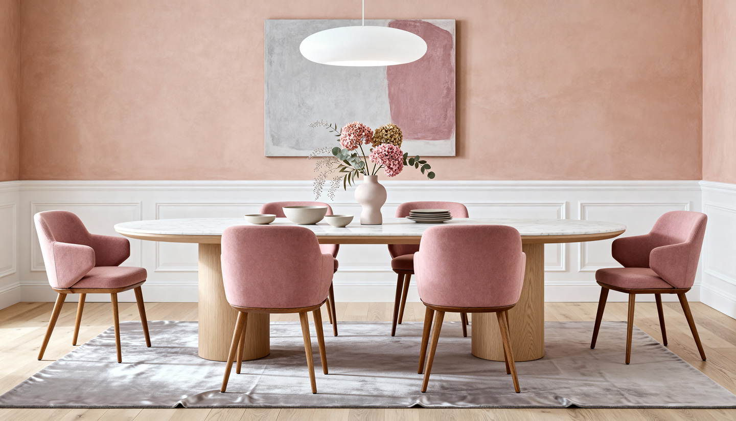 Дизайнерські стільці та напівкрісла KAIZEN у сучасному інтер’єрі