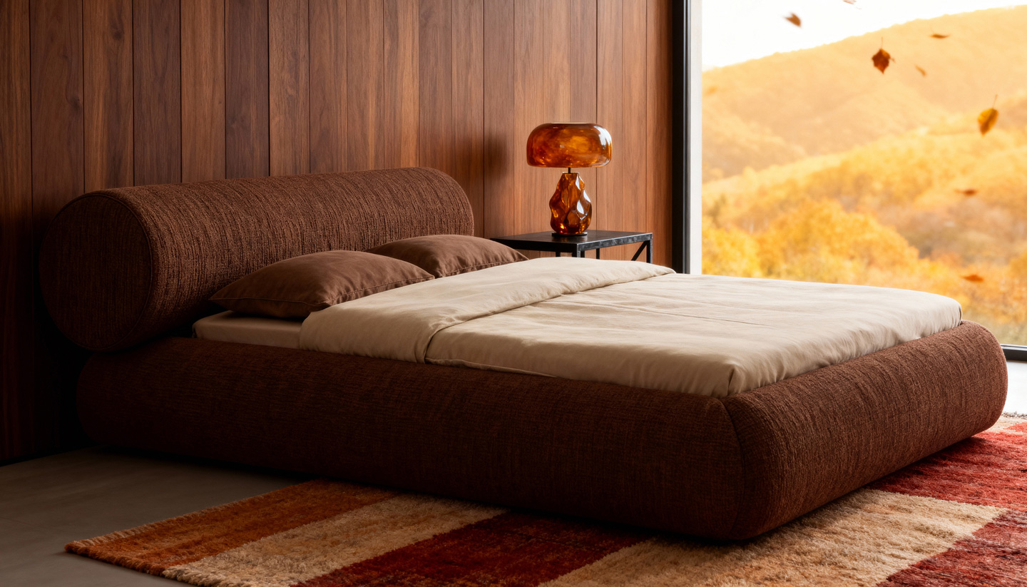 дитяче односпальне ліжко в сучасній дитячій кімнаті з м’яким узголів’ям