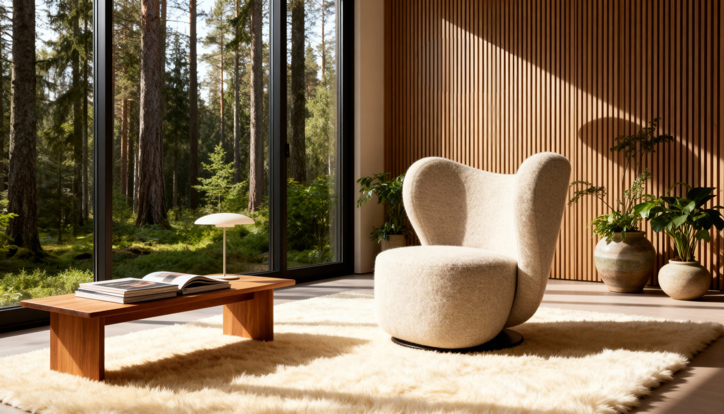 Крісла у вітальню для відпочинку у сучасному інтер’єрі KAIZEN