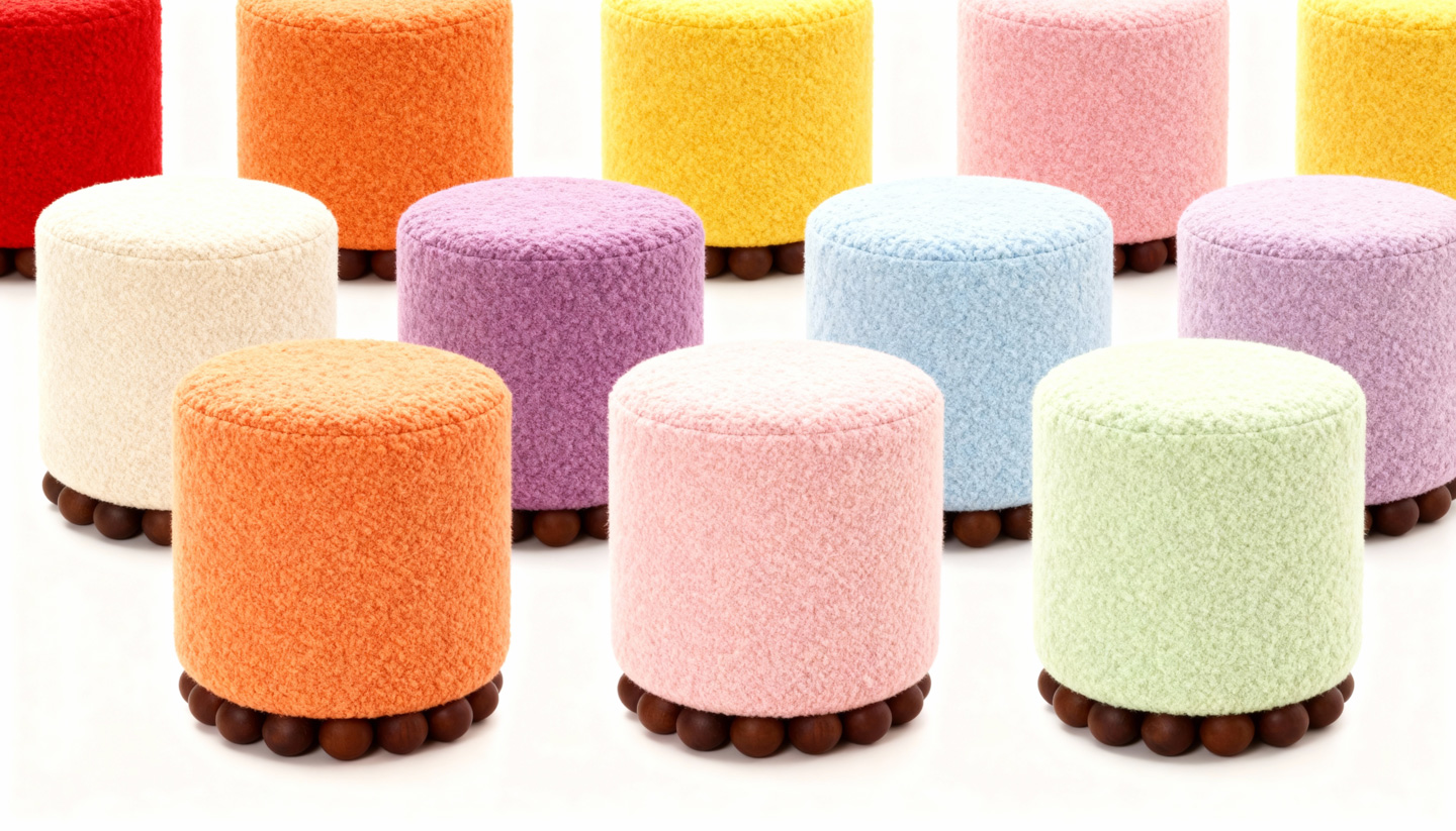 Сучасні пуфіки в кімнату біля дивана у вітальні KAIZEN