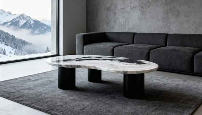 сучасні журнальні столики у вітальні, купити кавовий столик від KAIZEN