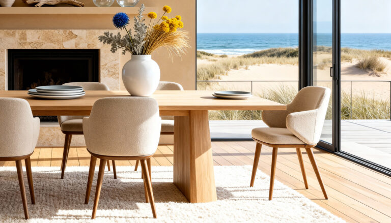 Стільці на кухню у сучасному світлому інтер’єрі