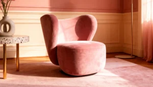 акцентне крісло в сучасній вітальні
